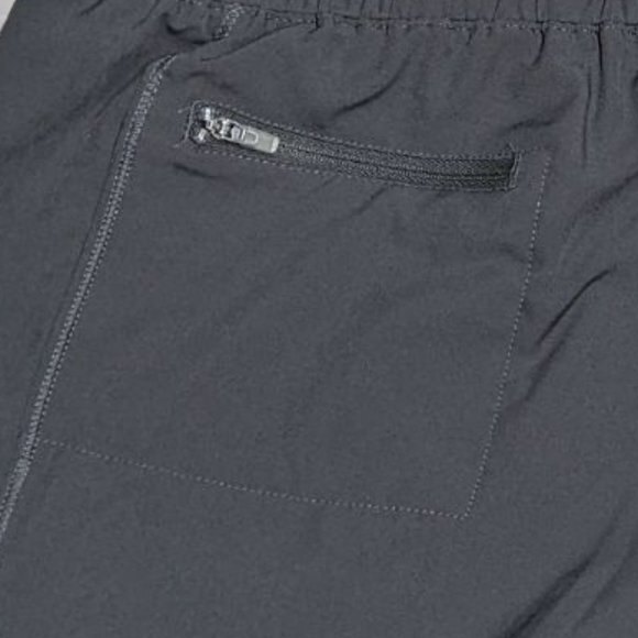 Reebok Athletic Shorts Women XXL Elastic Waist Zip Pocket Running Gray XX-Large - Picture 7 of 9